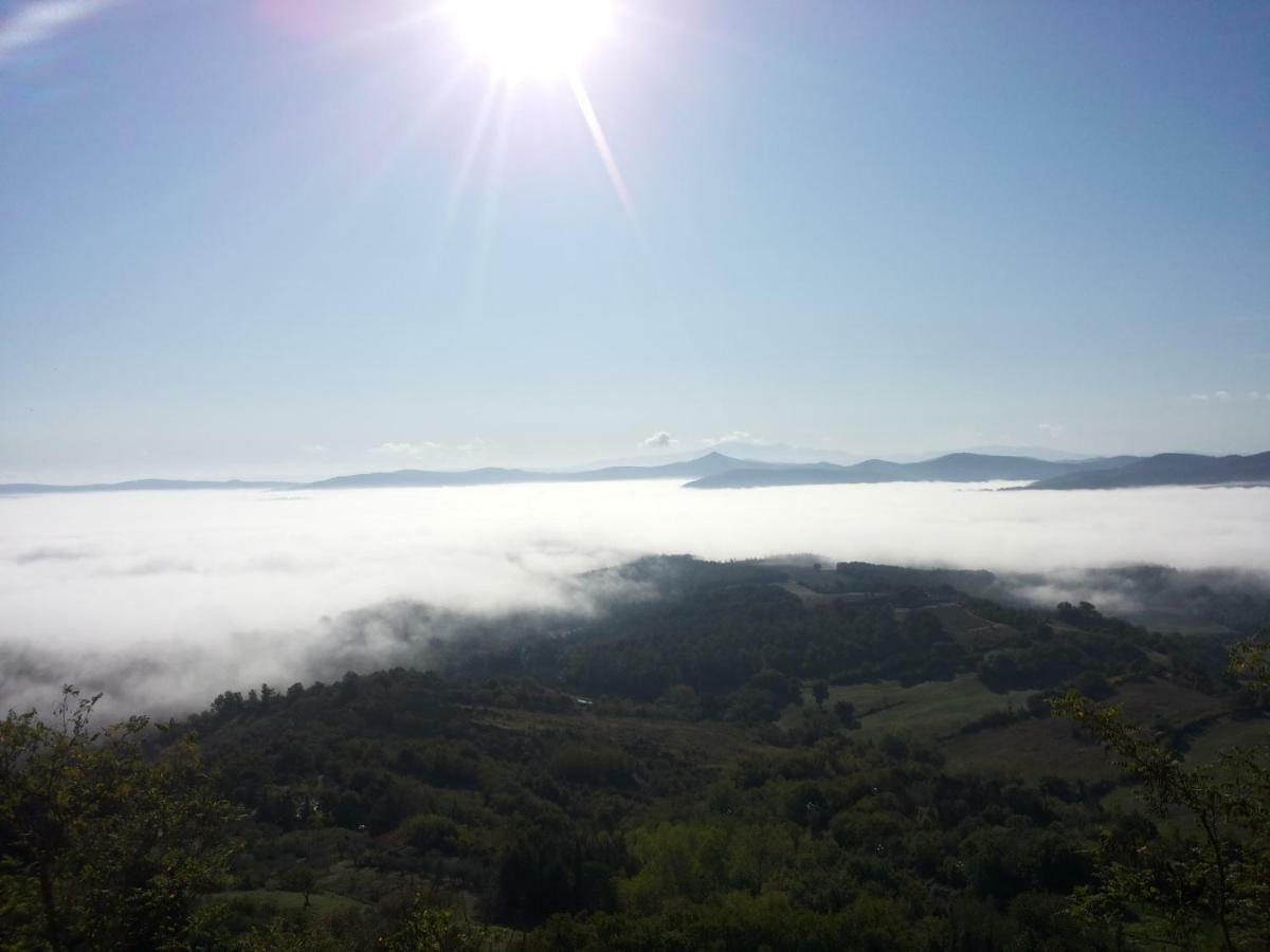 Vila House With Stunning Views Chiusdino Exteriér fotografie